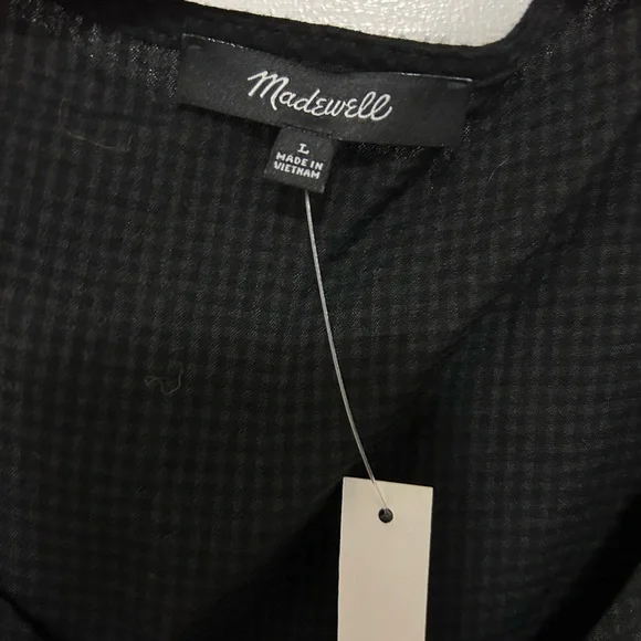 Madewell Crop Blouse - Picture 5 of 9